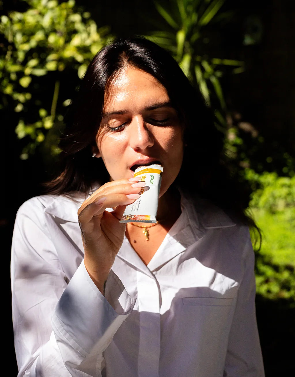 Amazingly, when you eat Nutrition Bar, your body thinks it's still fasting