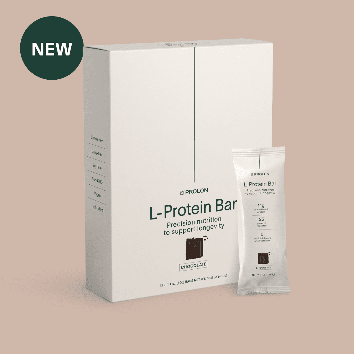 L-Protein Bar 12 ct bars Prolon UK