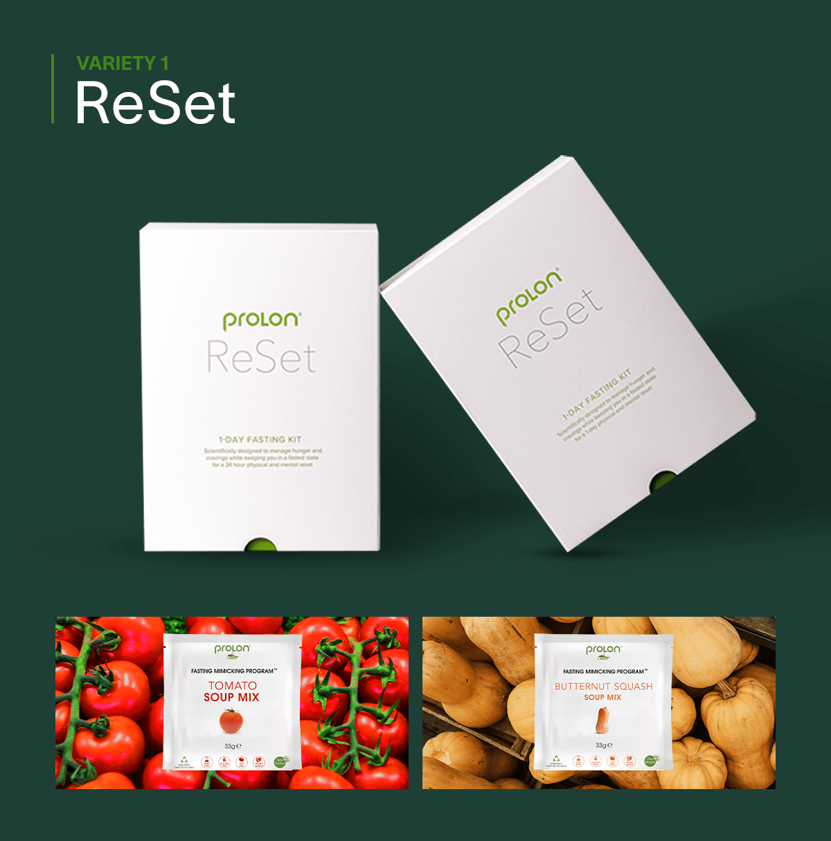 ReSet 1 Day Fasting Kit - Complete Nutrition for Fasting State
