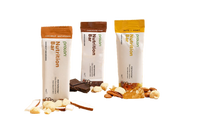 ProLon® Nutrition Bar pack with coconut macadamia, chocolate chip, and nuts honey flavors and assorted nuts and chocolate pieces